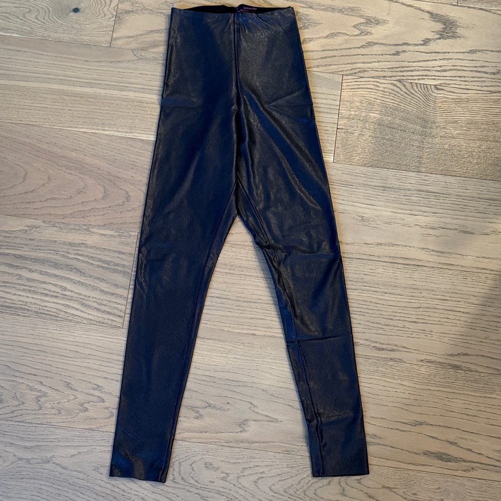 Commando Black Faux Leather Leggings